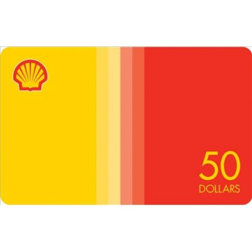 50 SHELL GIFT CARD